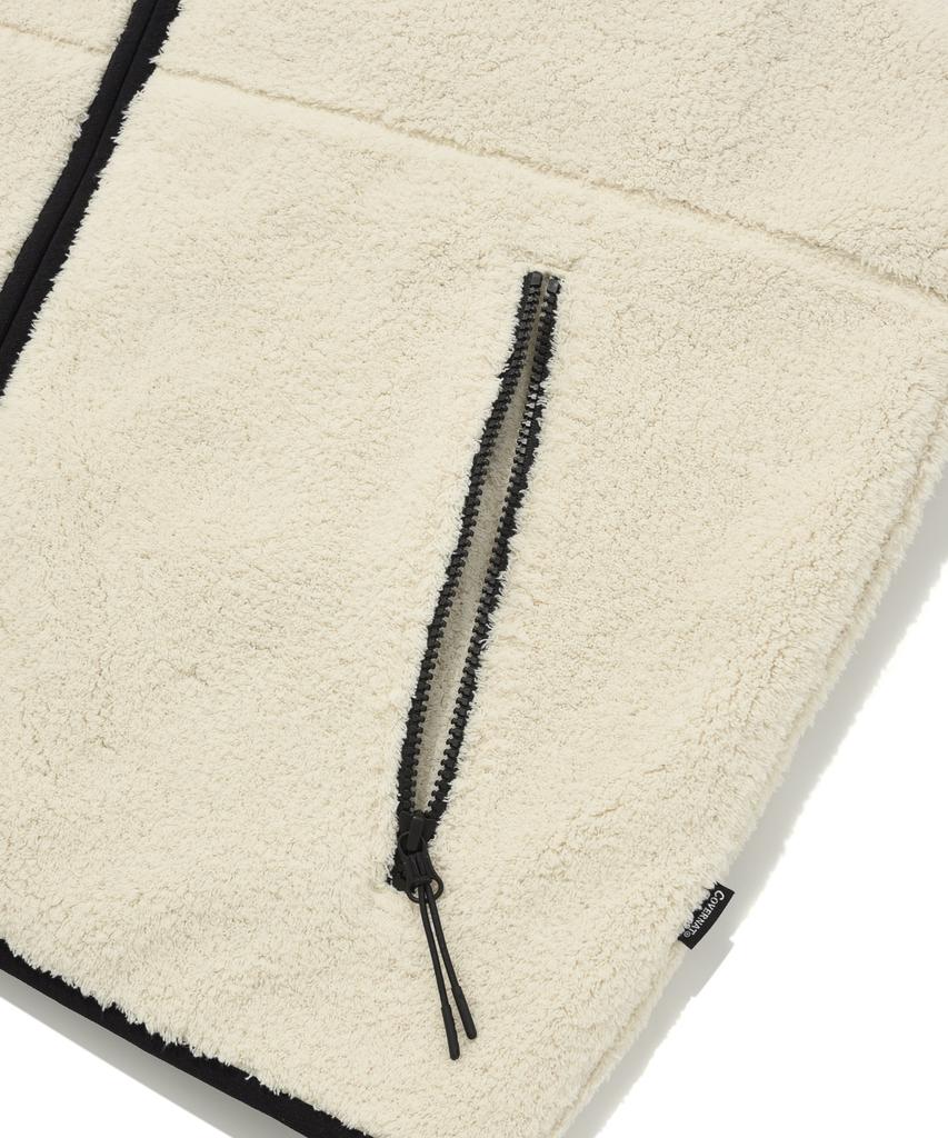 Covernat Sherpa Vest Ivory