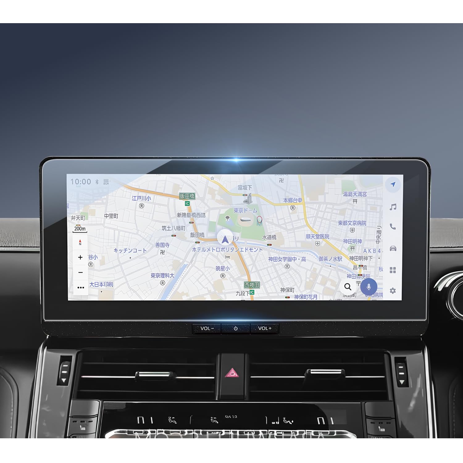 

HUAHAO 2025 Toyota Land Cruiser 300 Навигационный экран 9H и отпечатки пальцев Низкий Высокий Сенсорный Легкий Land Cruiser 300 Кастомные детали совместимые с комплектацией GX