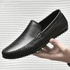 Herren Sommerschuhe Echtes Leder Handgefertigt Freizeitschuhe Mann Bequeme Mokassins Atmungsaktive Herren Loafer Luxusschuhe Designer