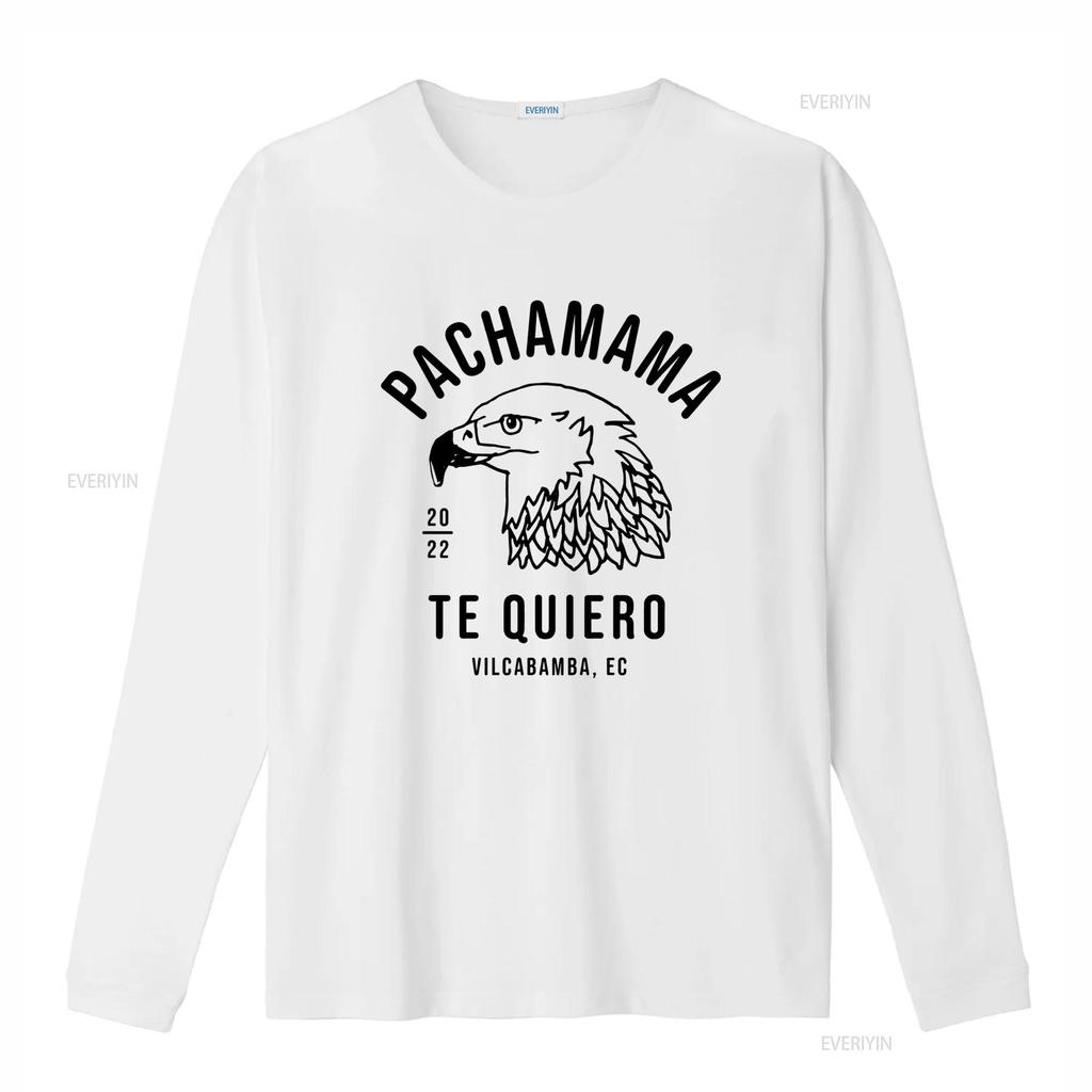 Pachamama Te Quiero Eagle T Shirt Vilcabamba Ecuador Nature Lover Trendy Long S Vintage Washed Slightly Unisex Versatile