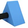 2PCS Triangle Dumbbell EVA Water Weight Barbell Children Swimming Fitness EquipmentBlue
