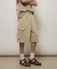 General Idea Man Cargo Sweat Half Pants [Sand] / Gf2Mhp020