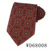 9 Cm Wide Print Ties for Men Women Paisley Neck Tie for Wedding Business Classic Groom Neckties Fashion Men's Flower Neck Tie