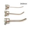 3 6 8mm Nozzles Set Silver 3 Pieces Spare Stainless Steel 3pcs Accessory Extended For 850 Soldering Station Heat