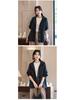 YUN Hooded Mid-Length Casual Trench Coat - Solid Color, Zipper, Loose Fit, Lightweight