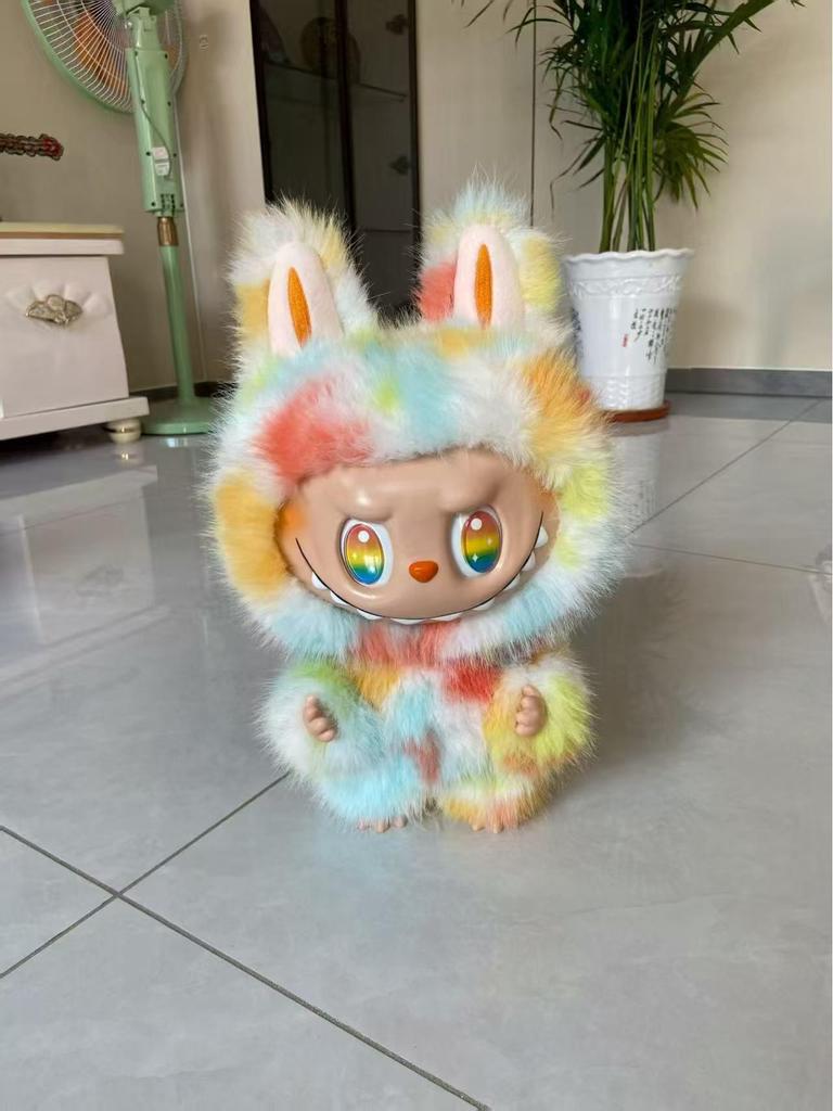 Mainland China LABUBU Big Chief Archangel Custom Vinyl Plush Doll, 58CM, Various Styles