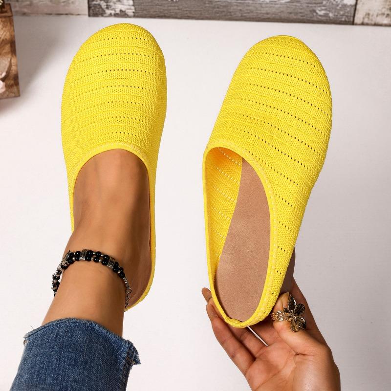 

Нишевые туфли-полусапожки с мягкой подошвой, мягким верхом, перфорированные и дышащие, на толстой подошве 35 жёлтый