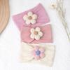 3Pcs Newborn Baby Headband For Girls Elastic Knit Children Turban Baby Bows Soft Nylon Kids Headwear Hair Accessories