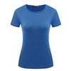 Summer Europe And The United States Women's Fashion Women's Solid Color T-shirt Short-sleeved