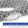 Ear Piercing Pillow for Side Sleepers Protective Ear Pain Relief Inflammation Pressure Sores Donut with Ear Hole Comfortable