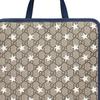 Gucci Five-Pointed Star Print Vintage Logo Canvas And Leather Tote Bag Kids Tote Bags Ebony Dark-Blue 605614-HYYBN-8944
