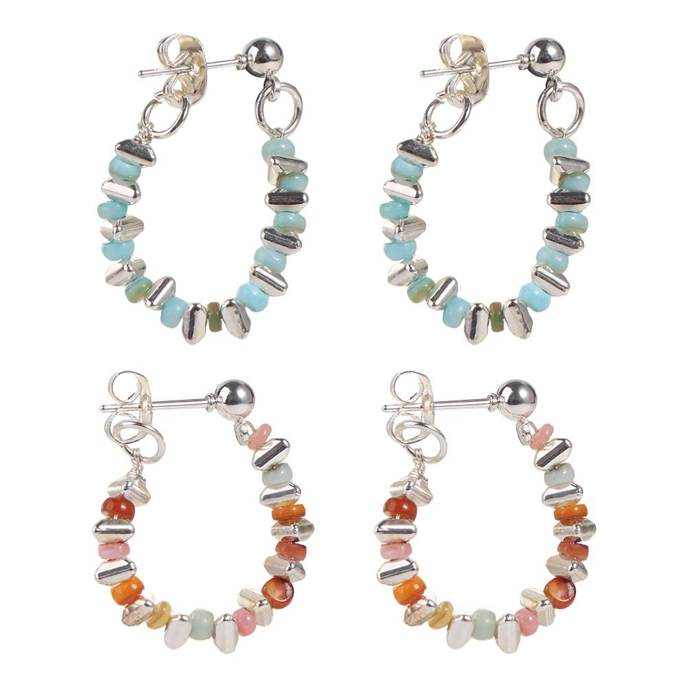 

Unique Exquisite Y2K Beads Earrings Korean Style Earrings Women Stud Earrings Multicolor Jewelry