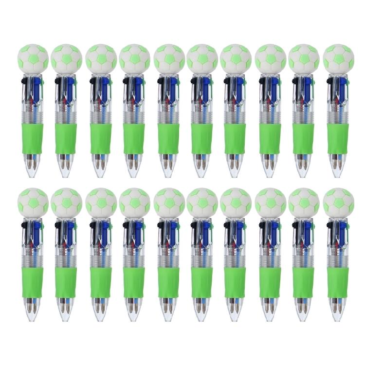 Ballpoint Pen for School Students, 4 Colors in One Retractable Rainbow Pen Multicolor Ballpoint Pen for Class Office