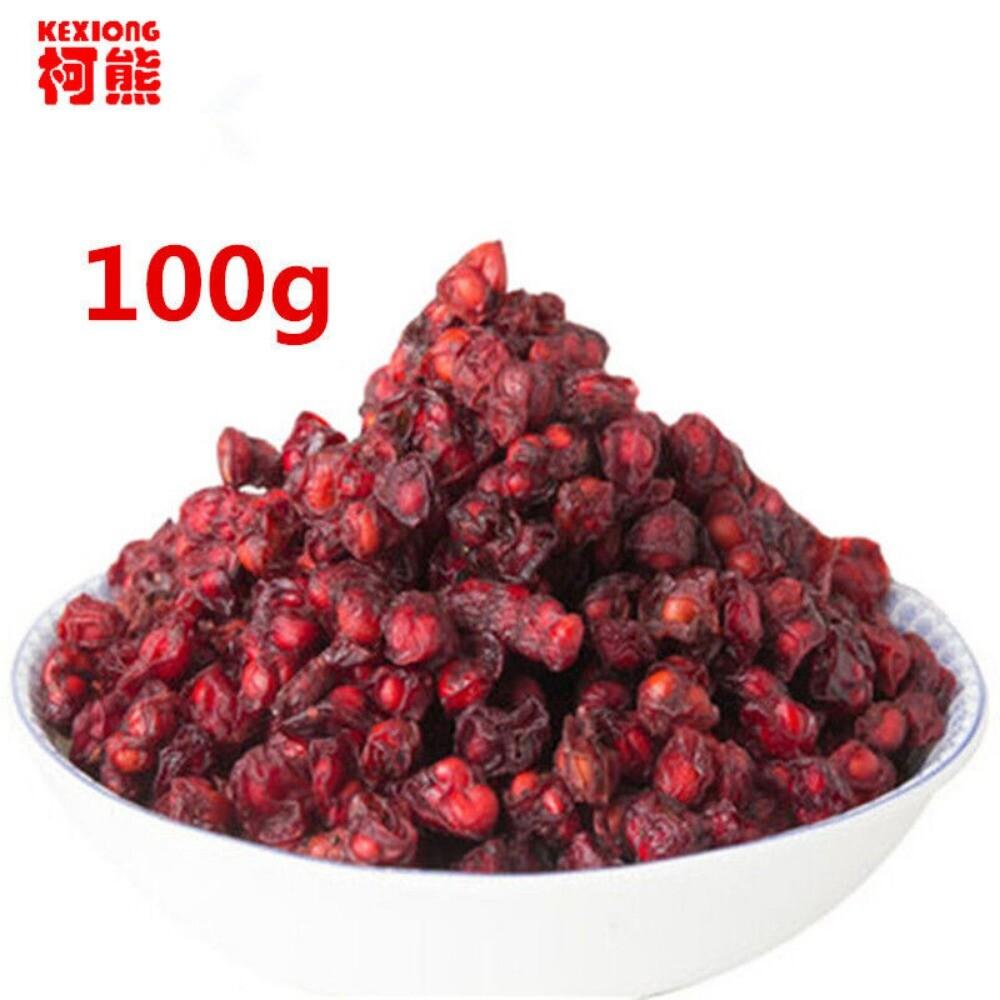 Organic Wild Dried Schisandra Berry 100g Natural Herbal Energy Tea Premium