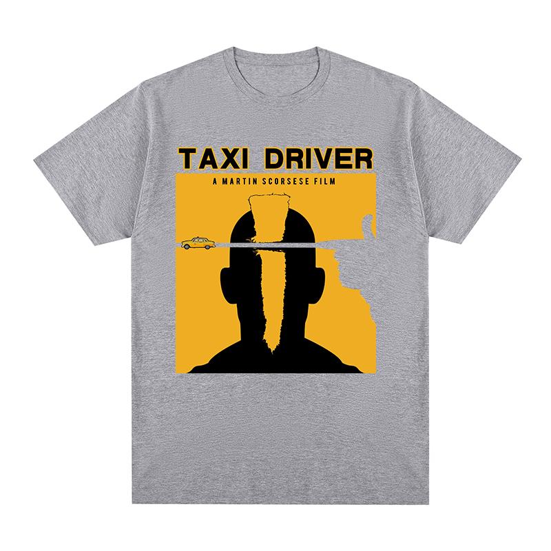 Taxi Driver Robert De Niro Film Raging Bull Vintage Film T-shirt Bomull Herr T-shirt Ny TEE T-SHIRT Damtoppar