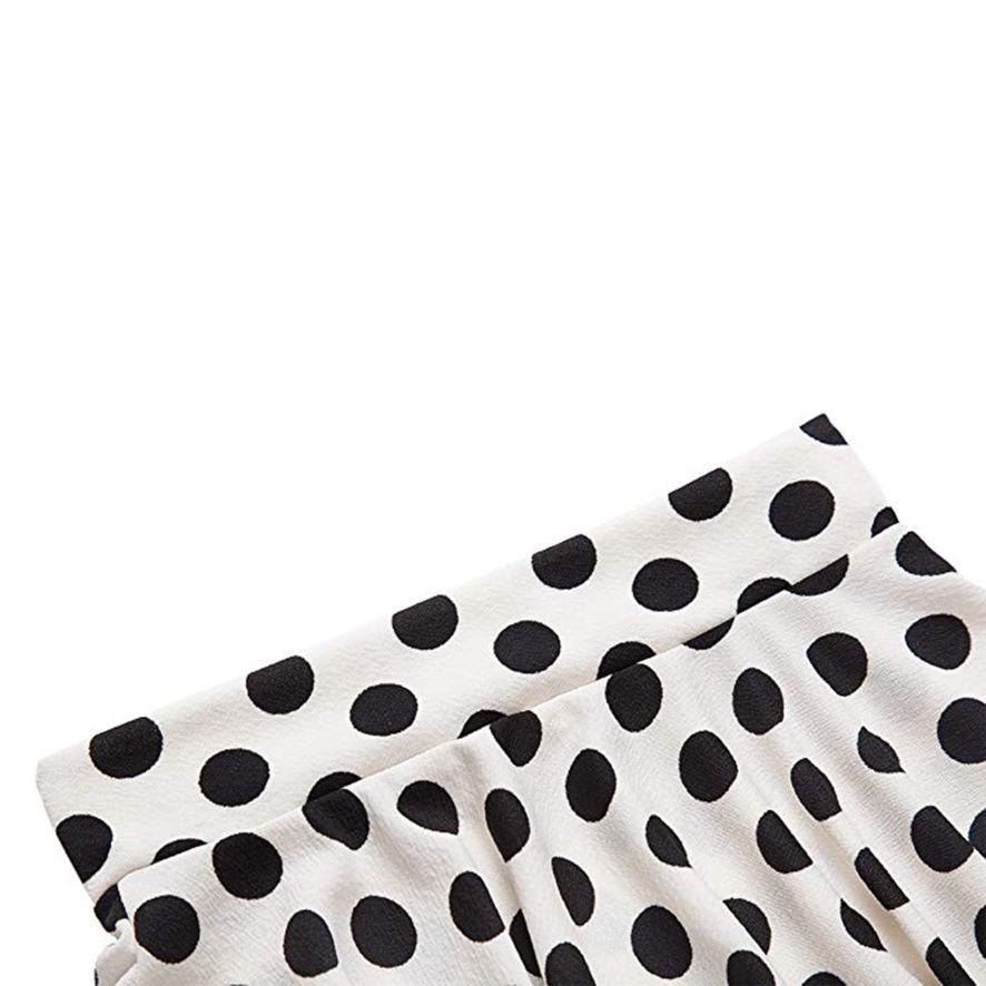 European & American Women's Versatile Stretchy Flared Mini Skirt - Casual Skateboard Skirt