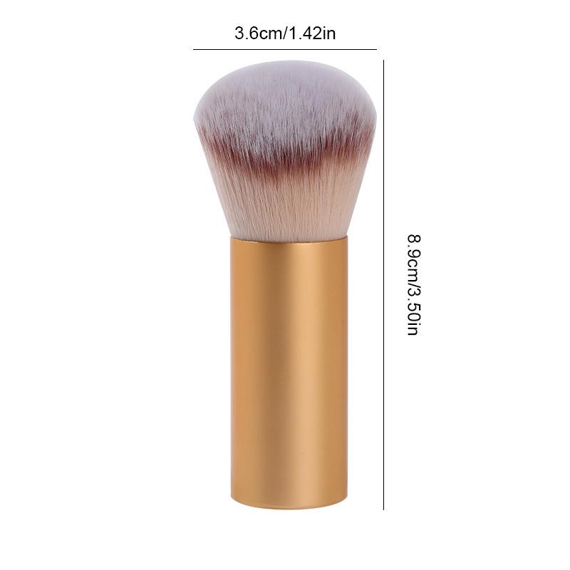 2025 Fluffy Soft Short Handle Nail Cleaning Brush - Flat Head Dust & Surface Tool