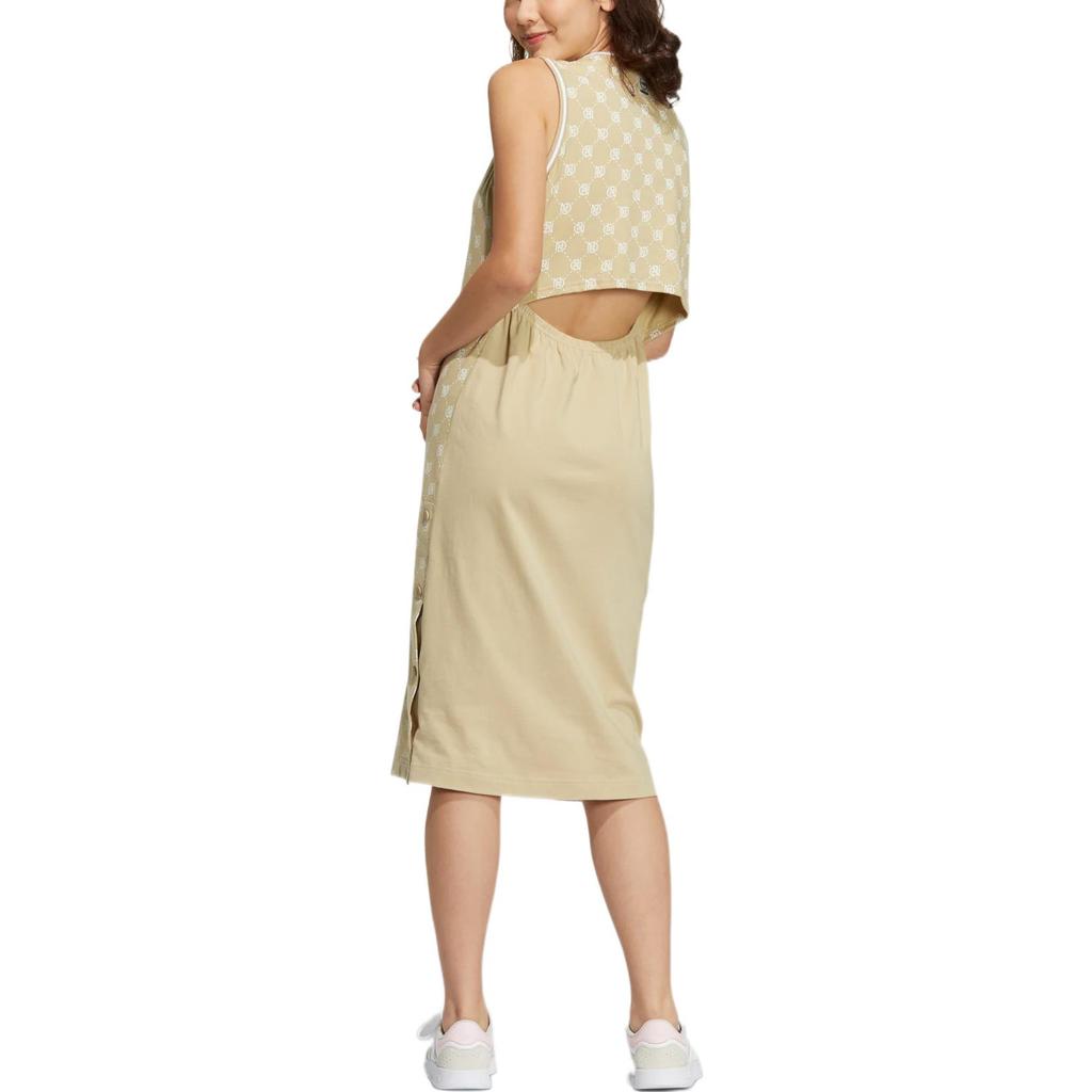 Adidas Neo Sleeveless Dress Women's Beige IB5849