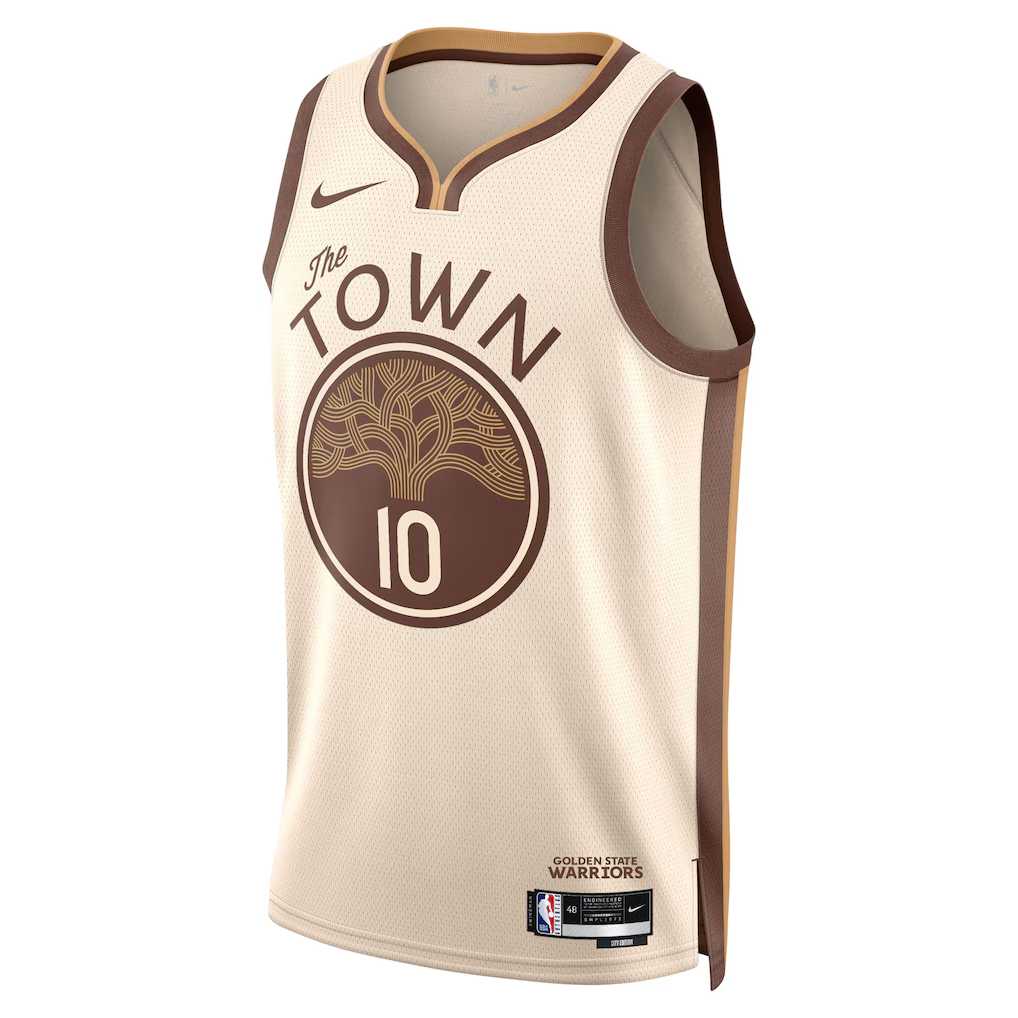 Nike Basketball Jerseys Unisex Tan Moderate HM5981-125 L