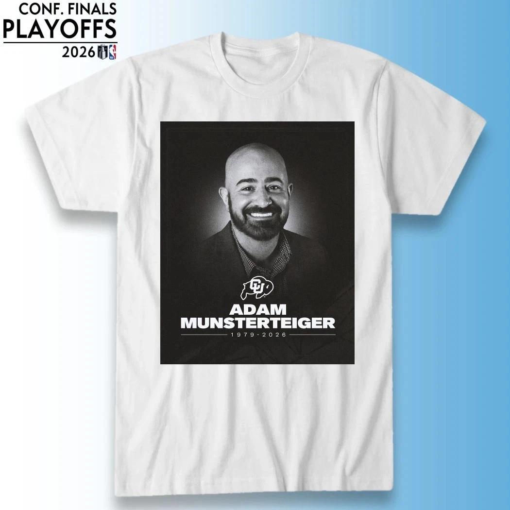 Adam Munsterteiger CU Athletics 1979 – 2026 Colorado Buffaloes Poster t-shirt S