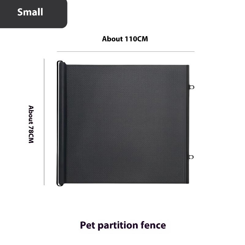 Safety Pet Mesh Fence Cat Gate Retractable Safety Gates For Pets No Drilling Barrier Childproofing For Small Medium Large Breeds
