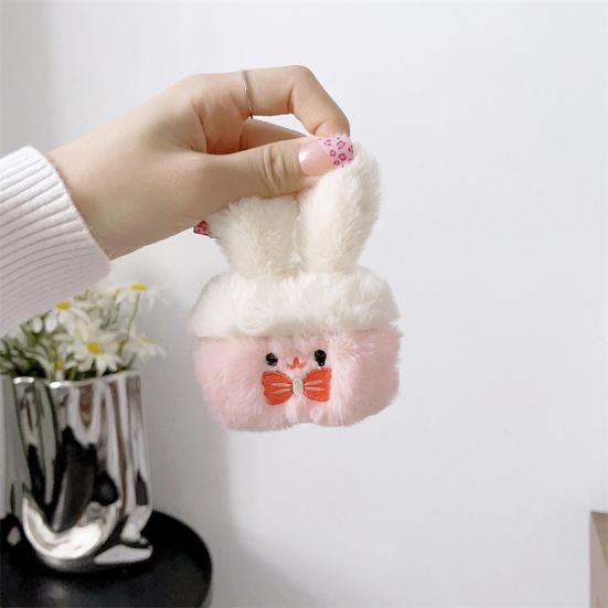 Plush Rabbit Dog Earbud Case for AirPods 1/2/3/4 for AirPods Pro 1/2/3 Bluetooth-compatible Wireless Earphone Charging Case Cover Headphone Protective