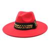 Exotic 9.5Cm Large Brim Top Hat Ethnic Accessories Jazz Hat Cashmere Felt Hat Gentleman And Lady Hat