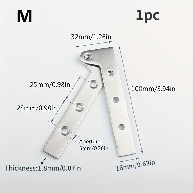 

З єднувач з нержавіючої сталі Дверна петля для кухонної шафи Меблева фурнітура Приховані петлі Віконна фурнітура Домашня фурнітура