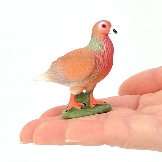 Figurine Porumbel Imprimate cu Simulare Înaltă Iubire Pace Model Porumbel Statuie Animal Recuzită Fotografie