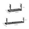 Under Table Storage Wire Organizer Storage Under Table Storage Rack No-Drill Cable Basket Metal Adjustable Cable Management Tray