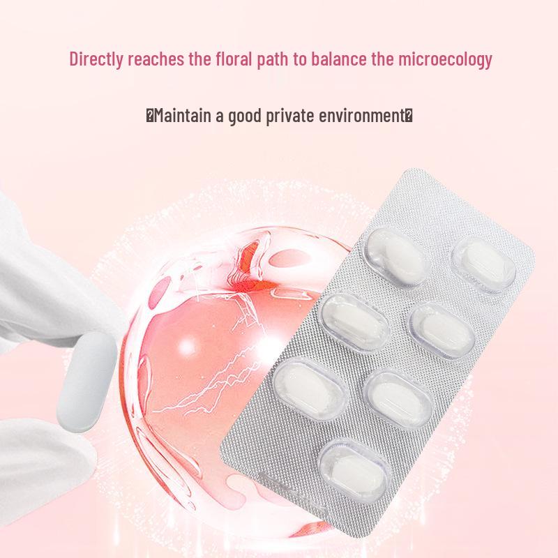 UOUO Women's Lactic Acid Antibacterial Tablets for Vaginal Balance & Freshness