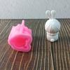 Bunnies Animal Silicone Molds for Candle Soap Candy Chocolate Molds Cement Gypsum Silicone Molds for Home Decoration