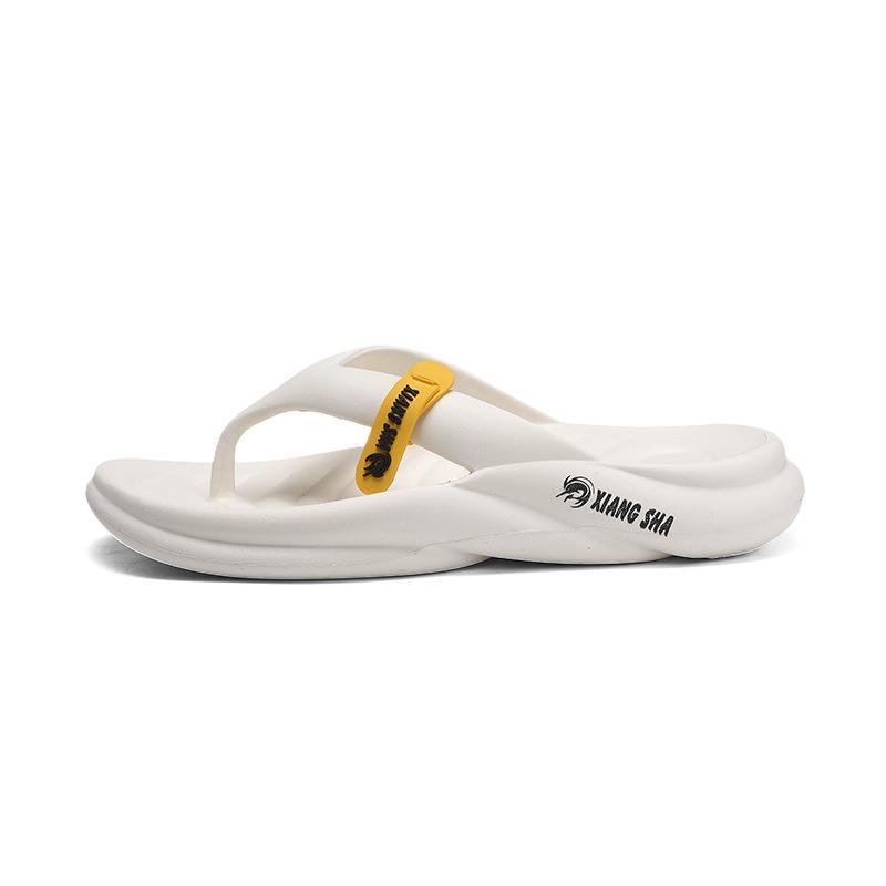 Flip-flops men's high-end non-slip and wear-resistant thick-soled outer slippers