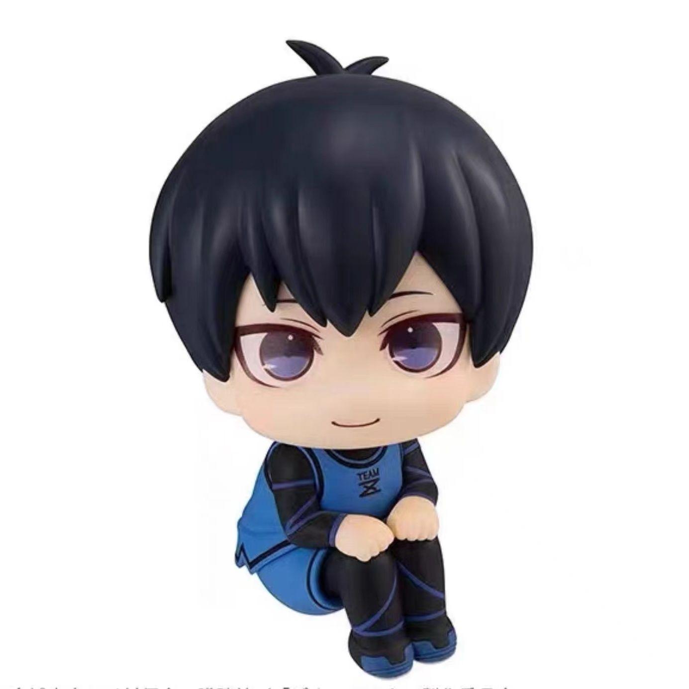 

Ручные фигурки Blue Lock Clean World Ichi, Fenglehui, Nagi Seishirou и Chigiri Hyoma для украшения корпуса компьютера, подарок Jieshiyi - 10cm