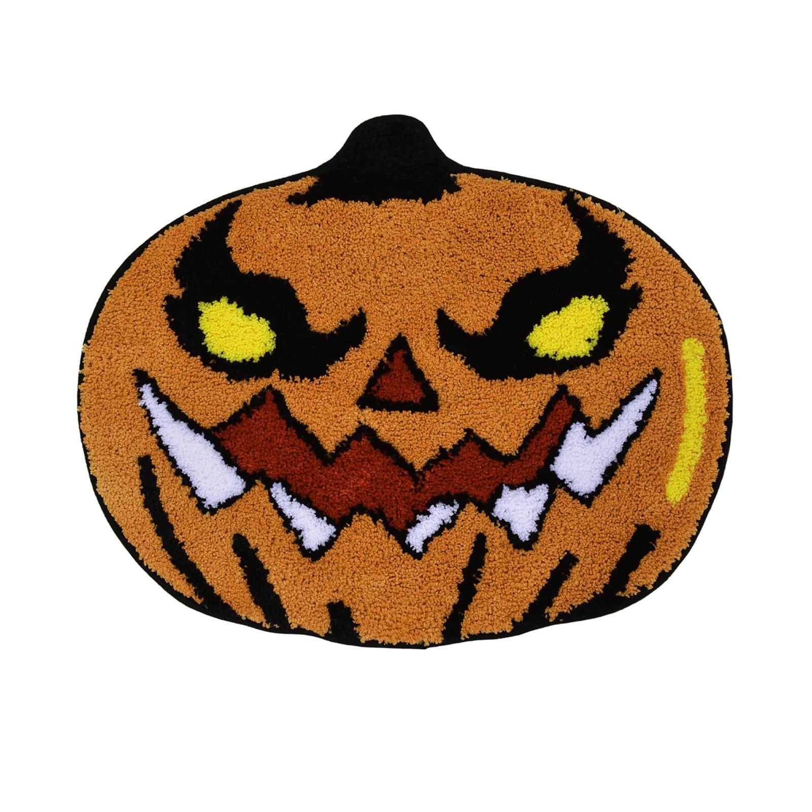 

Ковры на Хэллоуин 20 X 23 дюйма, стеганые, нескользящие, для ванной комнаты, входной двери, гостиной, коврики