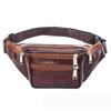 Borsello da vita impermeabile alla moda con tasche con cerniera multi-organizzate