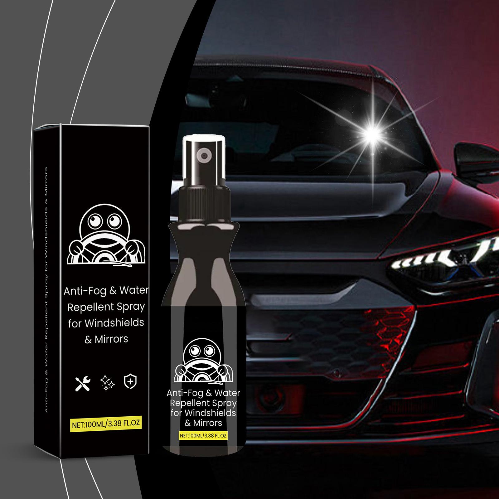 Car Glass Spray Car Window Rainproof Cleaning Stain Remover Car Glass Spray 100ml One Size