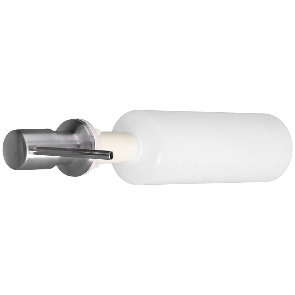 Sink Soap Dispenser Stainless Steel Press Head 300ML Soap Lotion Container Kitchen Bathroom