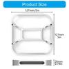 High Performances Aluminum Heat Sink Base With 2 Airflows Channel for Macmini Studio Use
