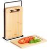 Magnetic Bamboo Knife Stand 25x14x15 Cm