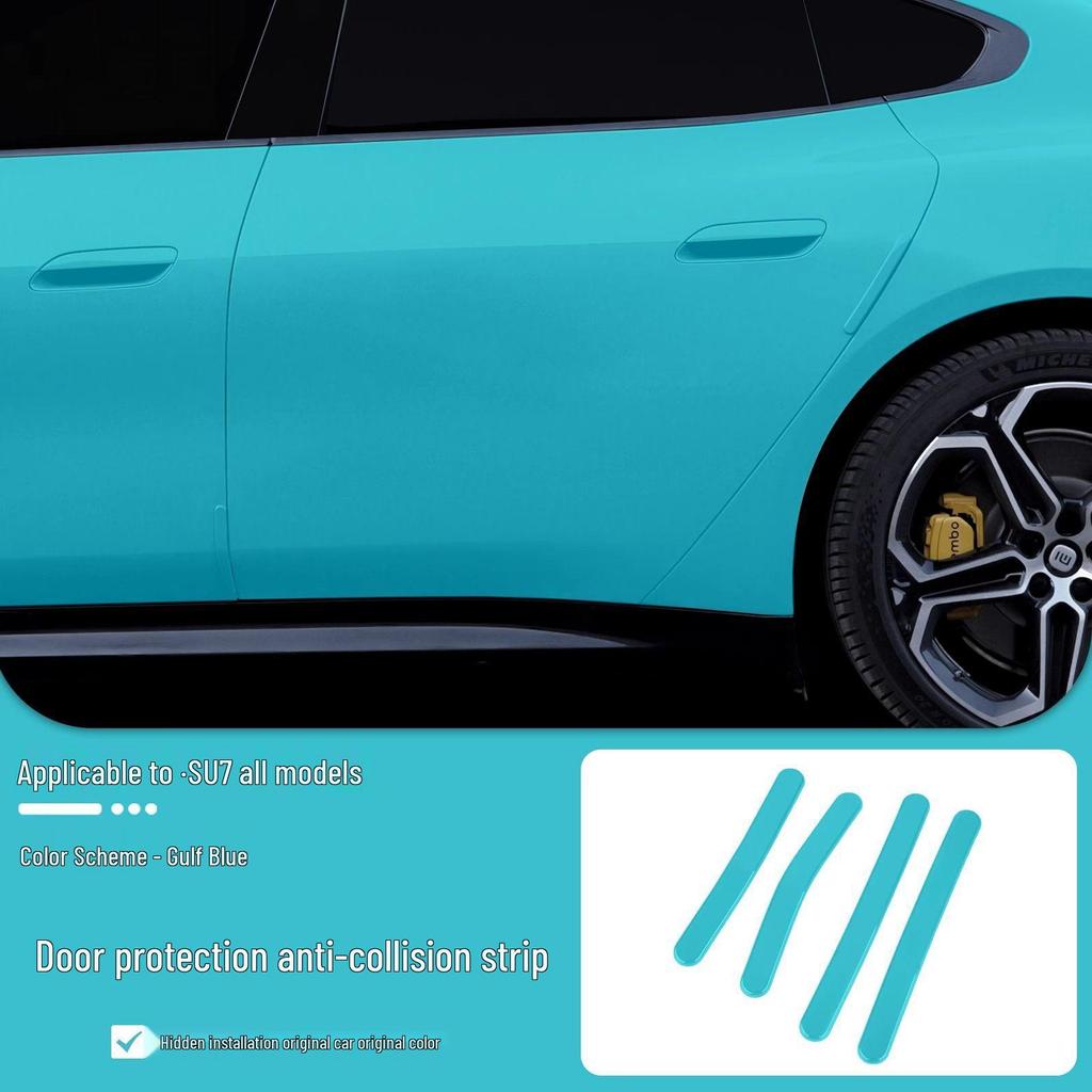 Xiaomi SU7 Car Door Anti-Collision & Scratch Protection Strip - Decorative Car Sticker Accessory