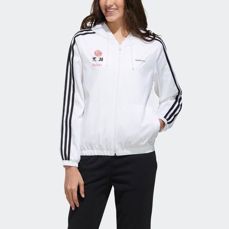 adidas Neo Jackets Women's White Hooded Moderate Other GK5896