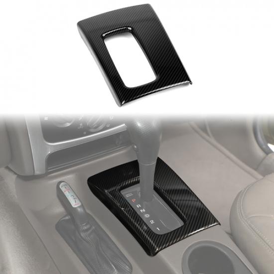 Carbon Fiber Center Gear shifter Control Panel Cover Trim for Jeep Liberty 99-06