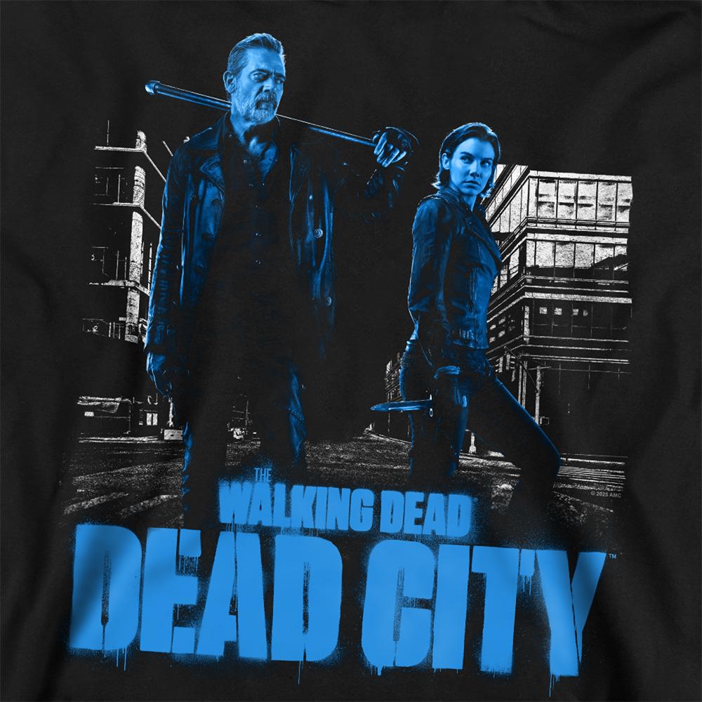 The Walking Dead Unisex Adult Negan & Maggie Monotone Sweatshirt