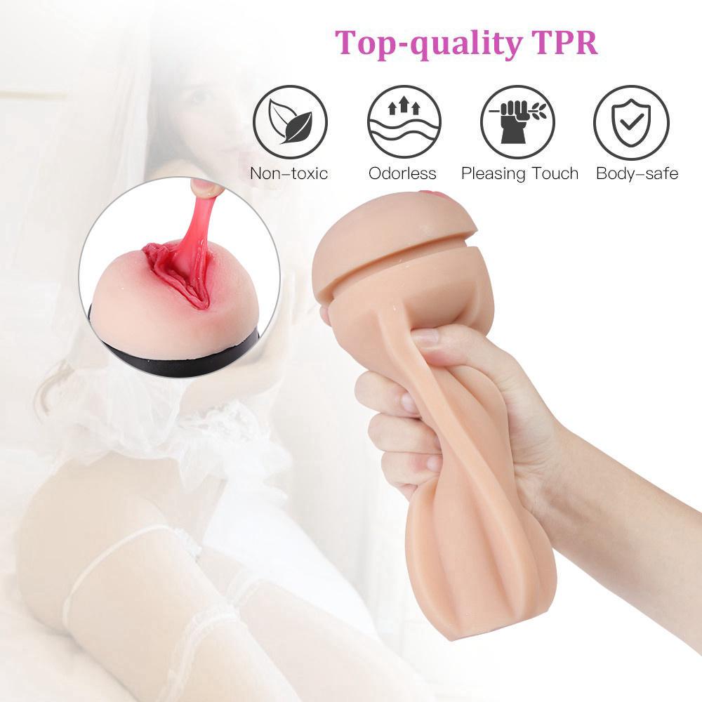 MoDi Realistic Vagina Sex Toys for Men Pocket Pussy Artificial Vagina Silicon Vaginal Male Masturbator Cup Erotic Male Adult Sex Toy