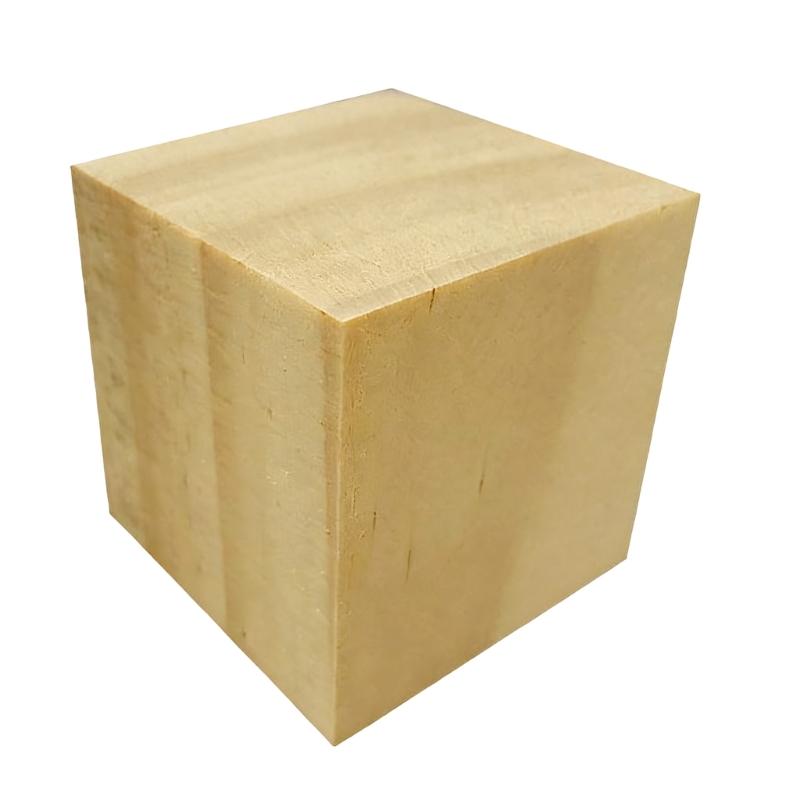 100Pcs Unfinished Natural Wood Squares Paintable Wooden Cubes For Painting Carving Home Decorations Handmade Presents