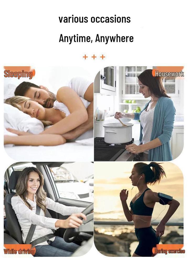 Portable Rechargeable Waist and Abdomen Massager for Tummy Reduction and Fitness