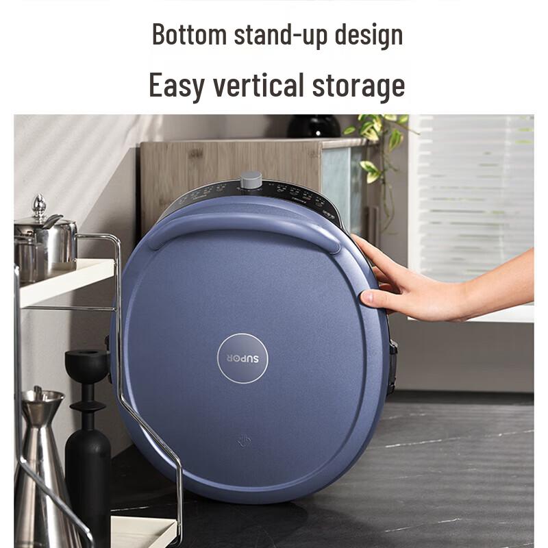 SUPOR Electric Pancake & Sandwich Maker with 40mm Deep Pan CN Plug (adapter Included)