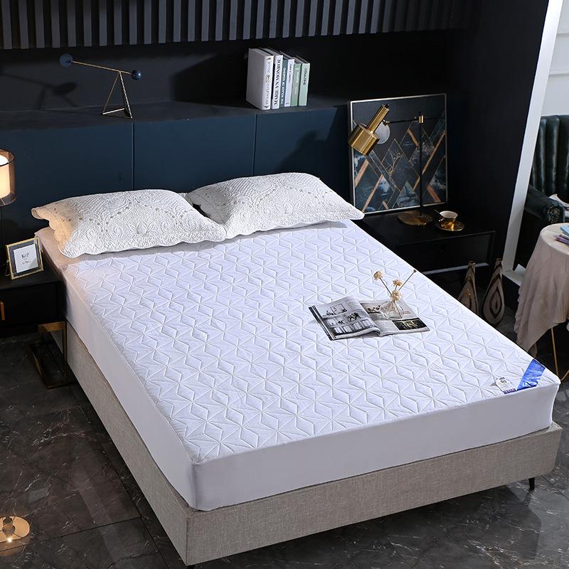 Water Proof Quilted Fitted Cover Single Double Bed Fitted Sheet High Quality Urination Anti -Slip Dustproof Mattress Protector
