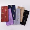 Ethnic Style Gold Foil Printed Scarf Soft Polyester Women S Fashion Scarf